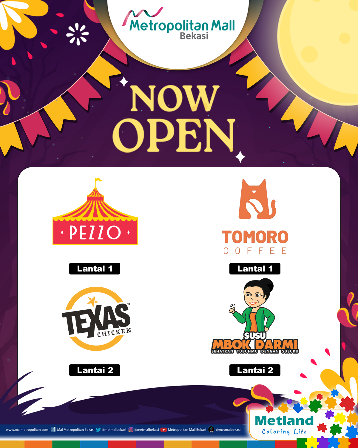 NOW OPEN 2